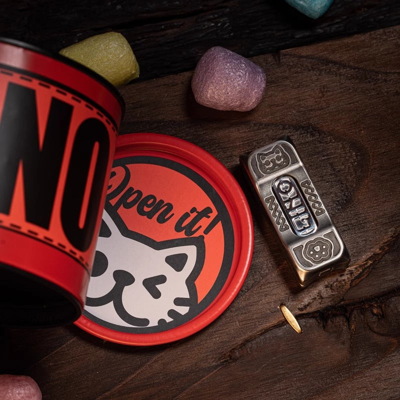 New LINO EDC Limbo Mechanical Hand Haptic Push Slider | New Limbo Fidget Toy Hand Push PPB Decompression| Limbo EDC Push Slider for Gift & Collection