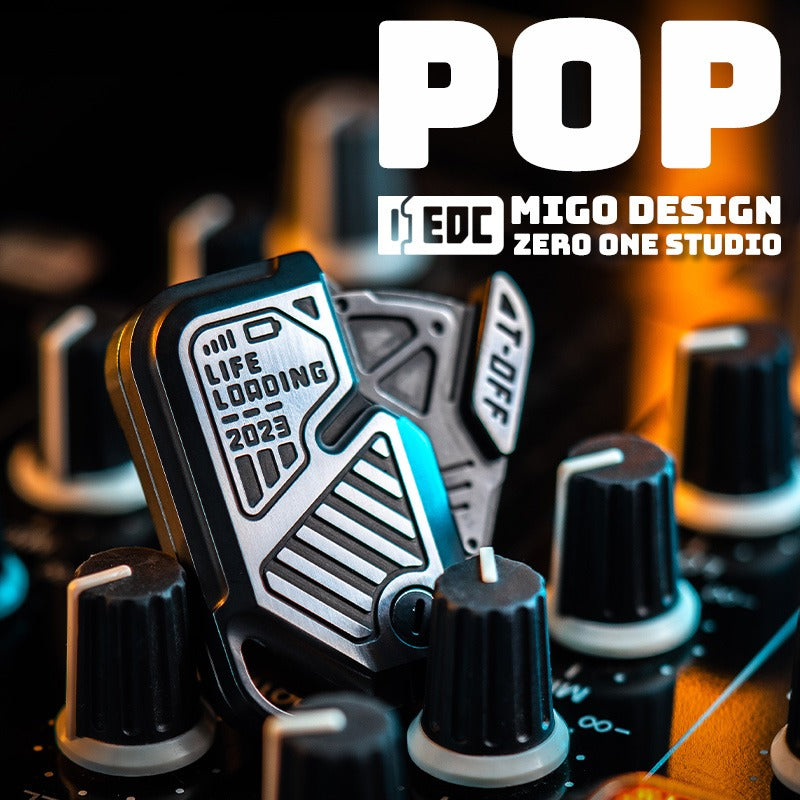 New Titanium Iced Zero One POP Hand Swing Slider | 01 Titanium POP Swing Hand Slider | New 01 POP Hand Swing Card Slider for Collection & Gift