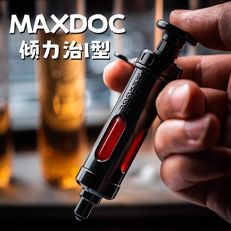 New Arrival ACEdc MAXDOC Fidget Hand Slider | ACEdc MAXDOC EDC Hand Haptic Slider | New ACEdc MAXDOC healing protocols Zirconium Fidget Slider for Gift & Collection.