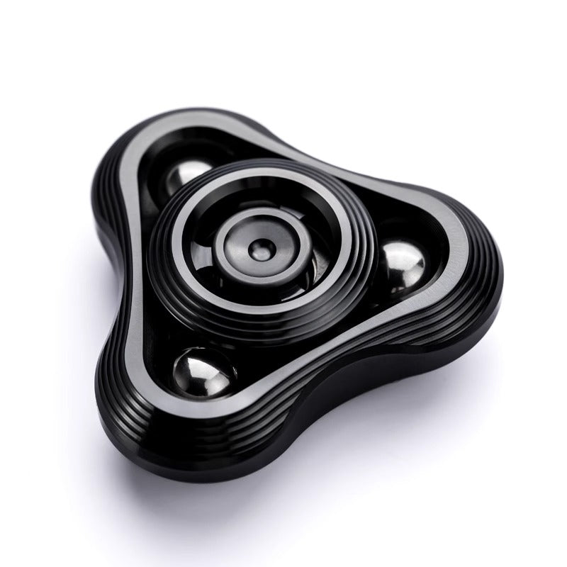 WANWU "Shockwave" Hand Gyro Fidget Spinner | WANWU "Shockwave" Mini EDC Hand Spinner | Mini "Shockwave" Strike PPB Steel Hand Fidget for Gift & Collection
