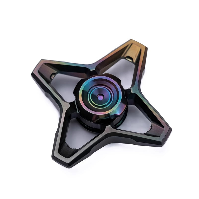 WANWU "Skyline" Hand Gyro Fidget Spinner | WANWU "Skyline" Mini EDC Hand Spinner | Mini "Skyline" Strike PPB Steel Hand Fidget for Gift & Collection