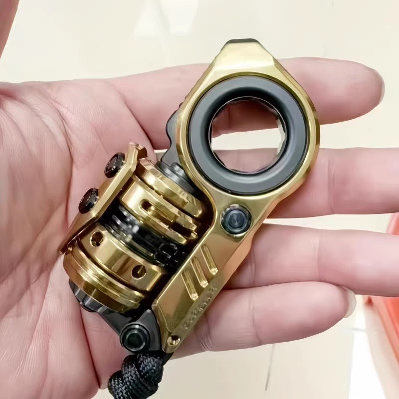 GoBiggeR Sinian Stainless Steel Hand Fidget Haptic Slider | GobiggeR Sinian PEI EDC Hand Slider | GobiggeR Sinian Hand Fidget Toy PPB for Collection & Gift