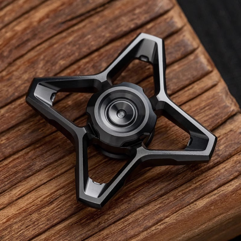 WANWU "Skyline" Hand Gyro Fidget Spinner | WANWU "Skyline" Mini EDC Hand Spinner | Mini "Skyline" Strike PPB Steel Hand Fidget for Gift & Collection