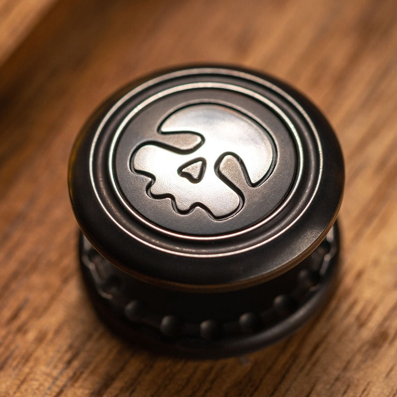 New Mackie Little Drop Gyro Hand Spinner Ratchet Presser | Mackie Little Drop Ratchet Clicker | Mackie Mini Gyro EDC Clicker Button