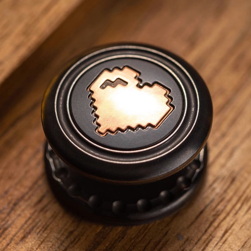 New Mackie Little Drop Gyro Hand Spinner Ratchet Presser | Mackie Little Drop Ratchet Clicker | Mackie Mini Gyro EDC Clicker Button