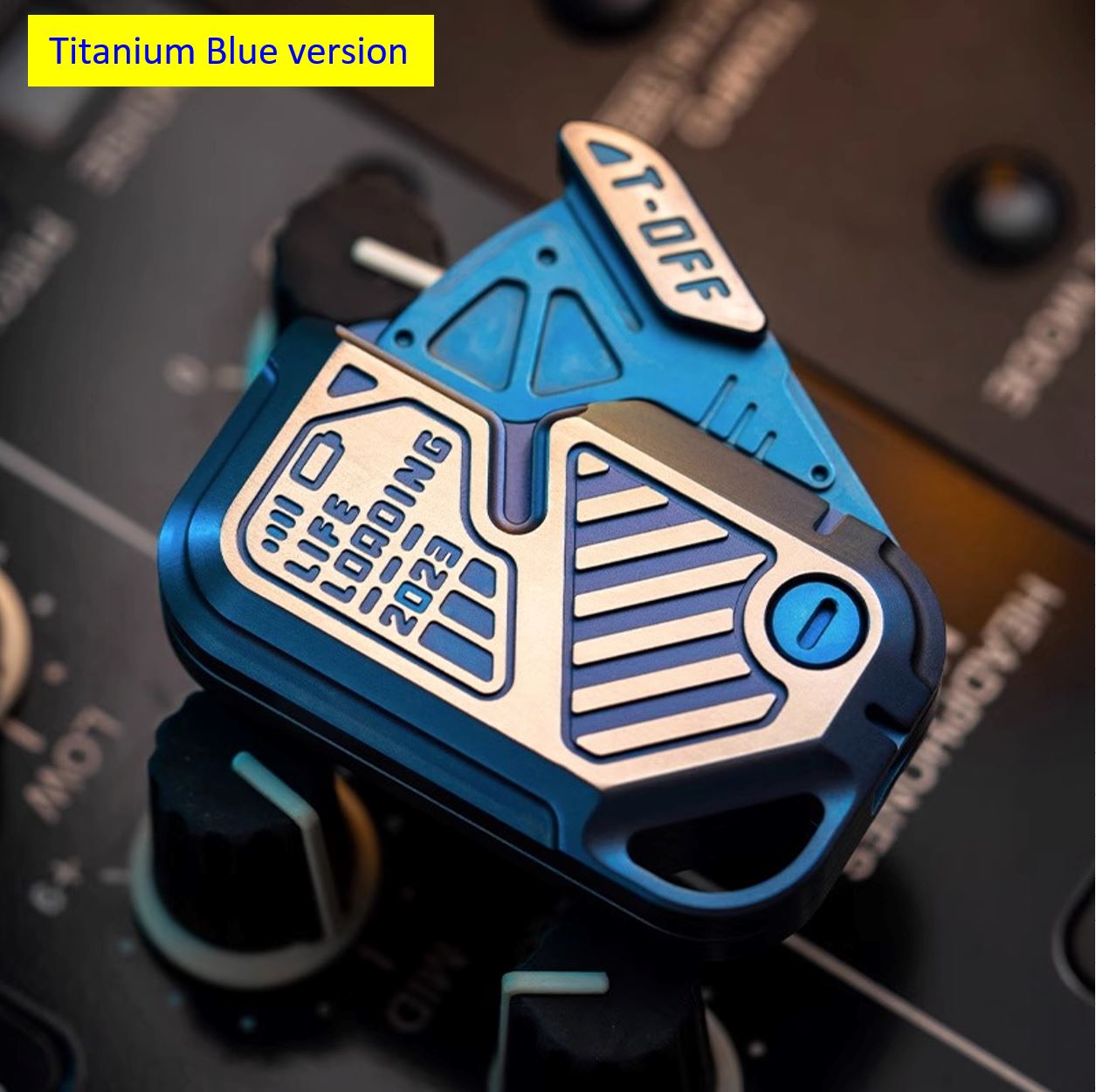 New Titanium Iced Zero One POP Hand Swing Slider | 01 Titanium POP Swing Hand Slider | New 01 POP Hand Swing Card Slider for Collection & Gift