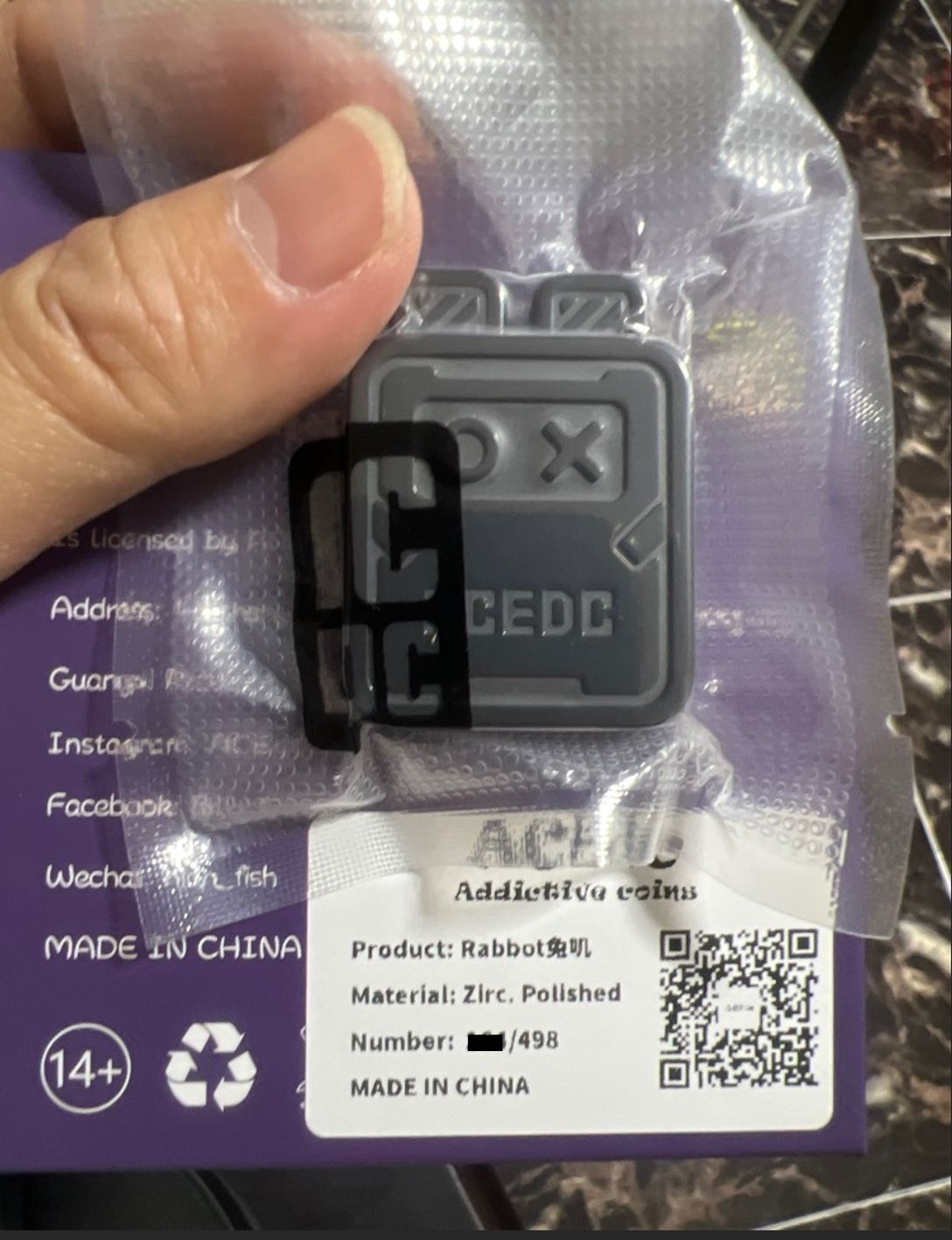 New ACEdc Rabbot Mechanical Jumping Slider | ACEdc Rabbot Jumping Fidget Toy | ACEdc Rabbot Jumping EDC Hand Slider for Collection & Gift