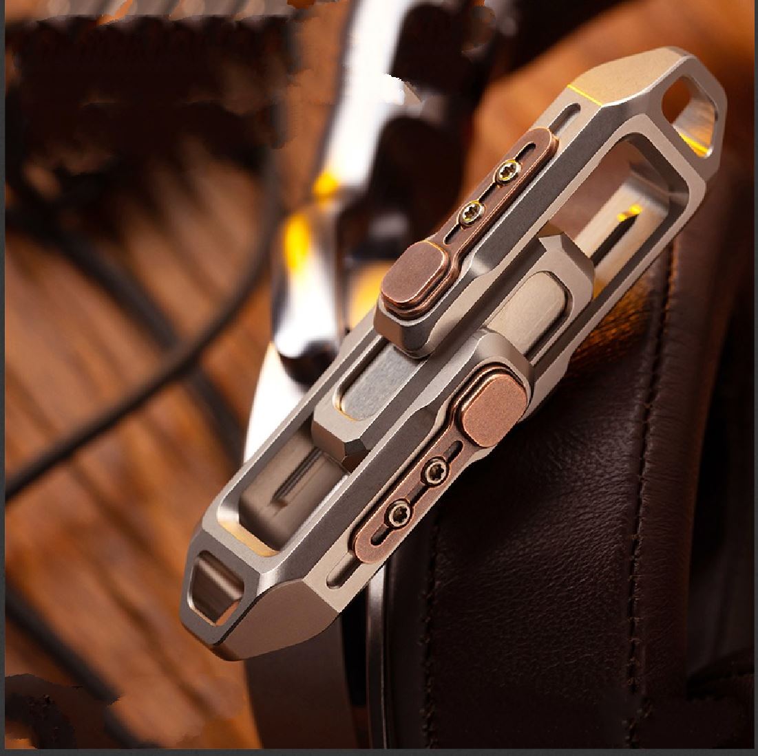 New Launching WANWU HIFIBOY Double Push Hand Haptic Push Slider | WANWU Hifiboy Edc Hand push Haptic Feel Slider for Gift & Collection