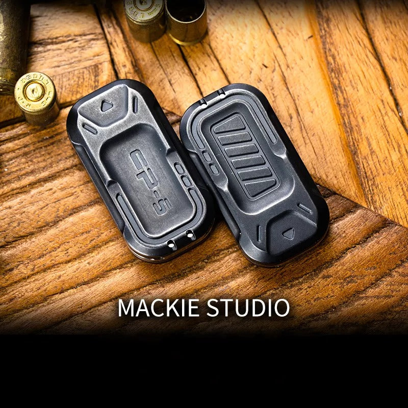 New Mackie Hand Push Slider Push Pop | Mackie CP-5 Hand Fidget Spinner Finger Push Decompression | CP-5 EDC Push Slider for Gift and Collection