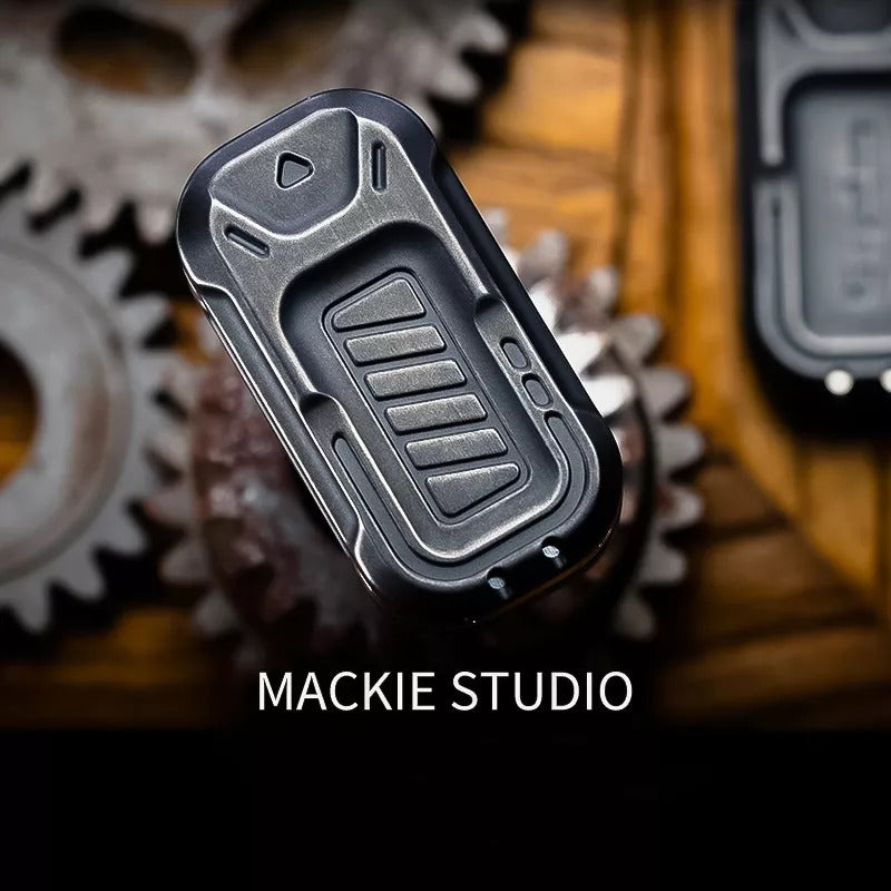 New Mackie Hand Push Slider Push Pop | Mackie CP-5 Hand Fidget Spinner Finger Push Decompression | CP-5 EDC Push Slider for Gift and Collection
