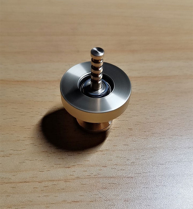 Mini Cyclone Hand Twisted Spinner | Mini Brass Hand Fidget Spinner | EDC Hand Spinner for Gift & Collection