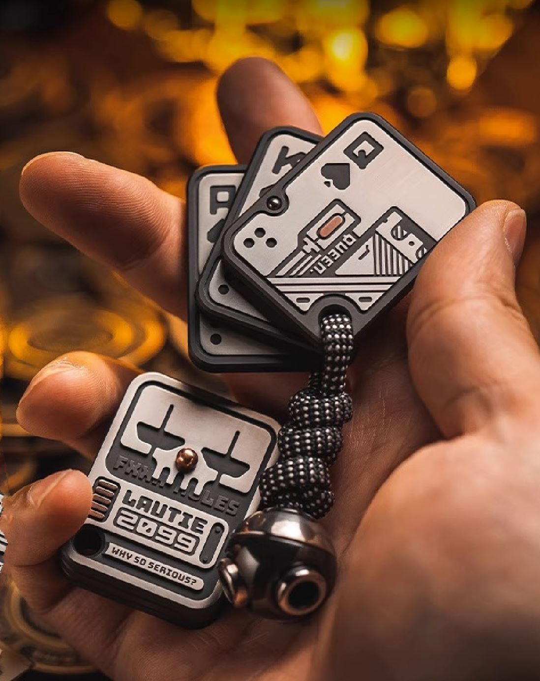New Arrival Lautie Poker Card 3.0 Slider |Lautie New Shuffle 3.0 AAA_AKQ | New Lautie Poker Skull 3 Layer Slider for Gift & Collection.
