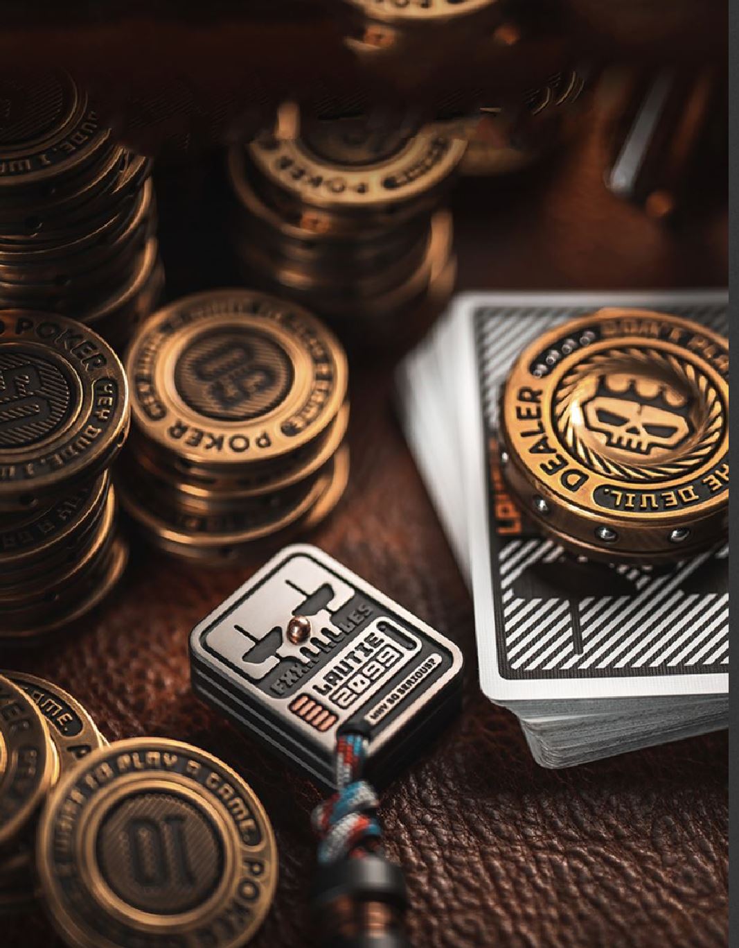 New Arrival Lautie Poker Card 3.0 Slider |Lautie New Shuffle 3.0 AAA_AKQ | New Lautie Poker Skull 3 Layer Slider for Gift & Collection.