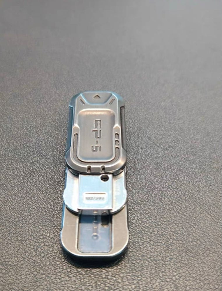 New Mackie Hand Push Slider Push Pop | Mackie CP-5 Hand Fidget Spinner Finger Push Decompression | CP-5 EDC Push Slider for Gift and Collection