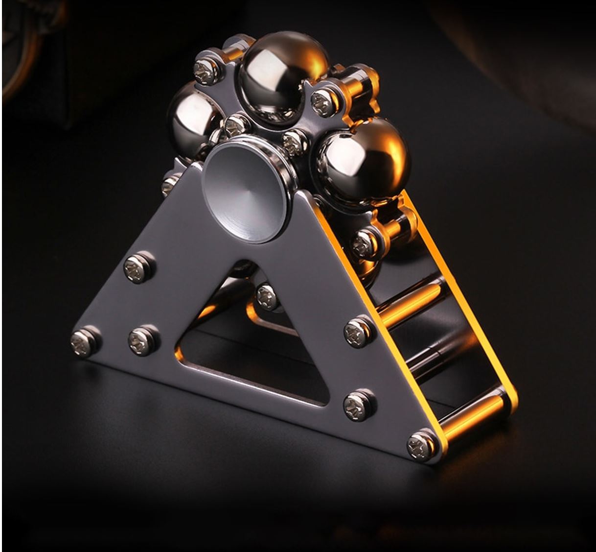 New Hot Fidget Desktop Rotation Spinner | New Desktop Rotation Flywheel Gyro Spinner for Gift and Collection