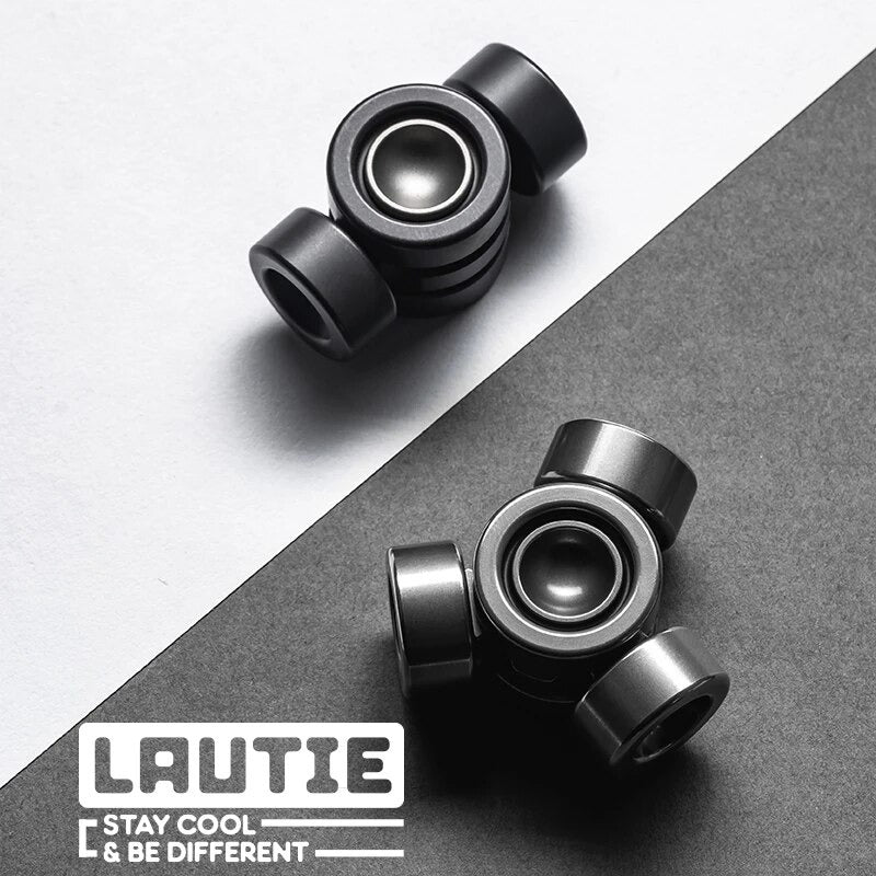 Lautie BIT00 Series Stainless Steel Hand Spinner | Lautie BIT00 Metal Gyro Hand Spinner |Lautie EDC BIT00 Hand Spinner for Gift & Collection