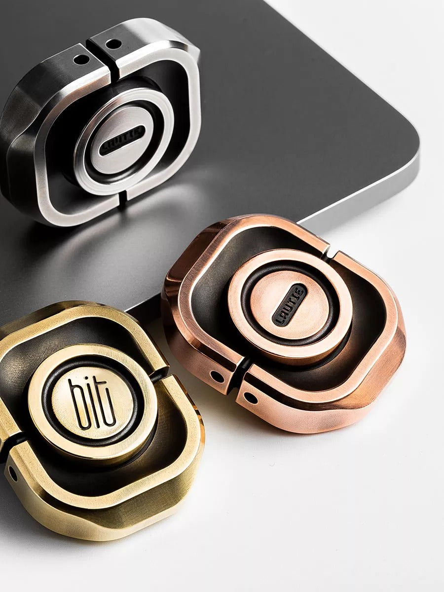 Lautie BIT 01 Metal Mini Hand Spinner | Mini Lautie BIT 01 Square Fidget Spinner| Lautie EDC Bit 01 Hand Spinner for Gift and Collection