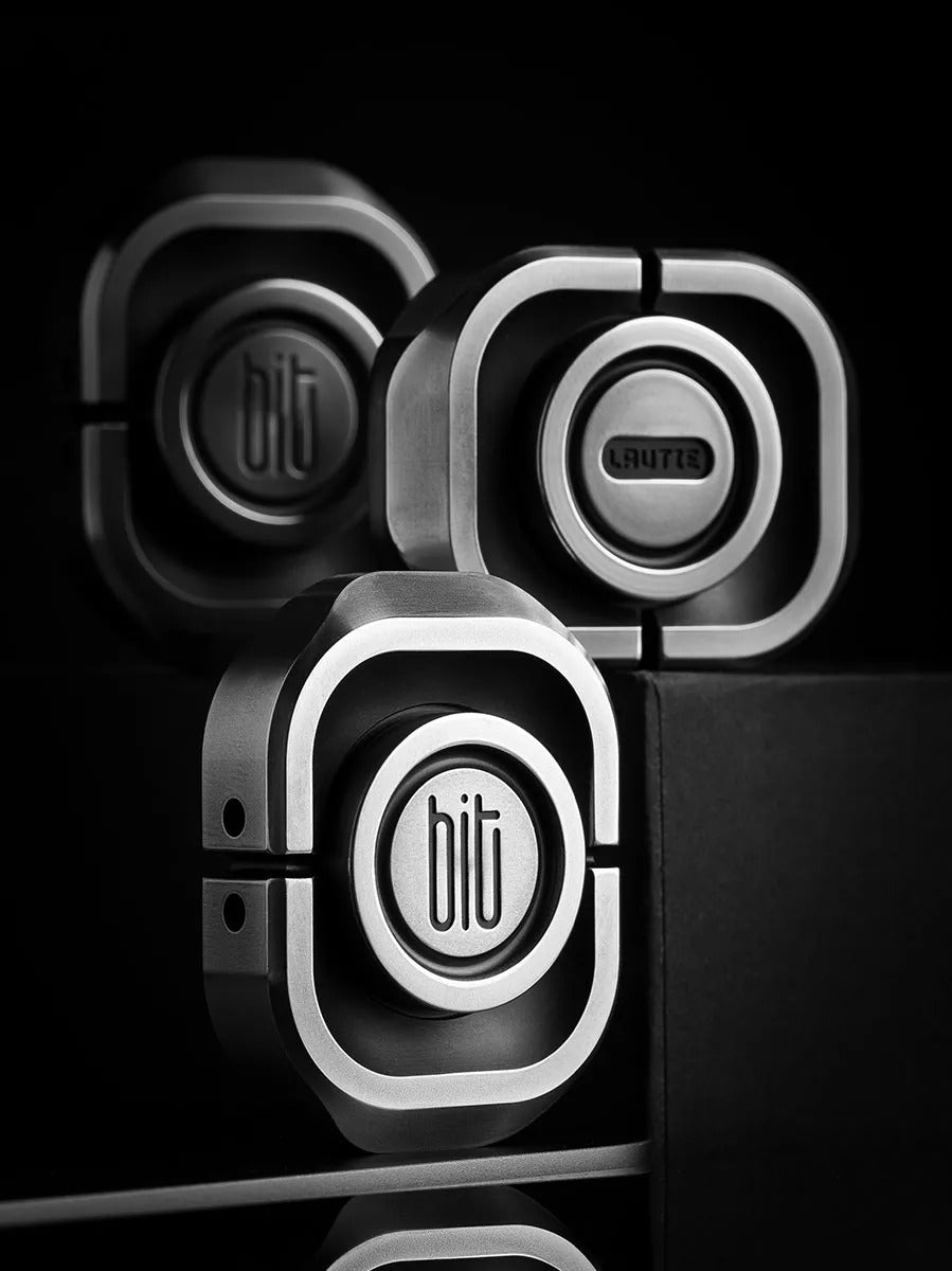 Lautie BIT 01 Metal Mini Hand Spinner | Mini Lautie BIT 01 Square Fidget Spinner| Lautie EDC Bit 01 Hand Spinner for Gift and Collection