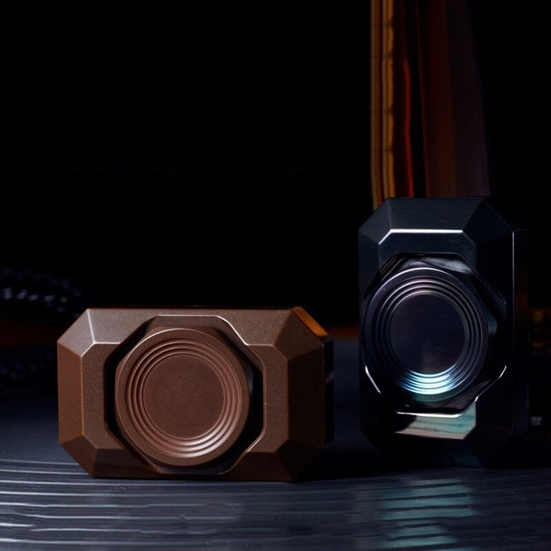 Mini Block Gamestone Stainless Steel Hand Gyro Spinner | Mini EDC Copper Block Hand Fidget Spinner |Mini Metal Hand Gyro fidget toy for gift & Collection.