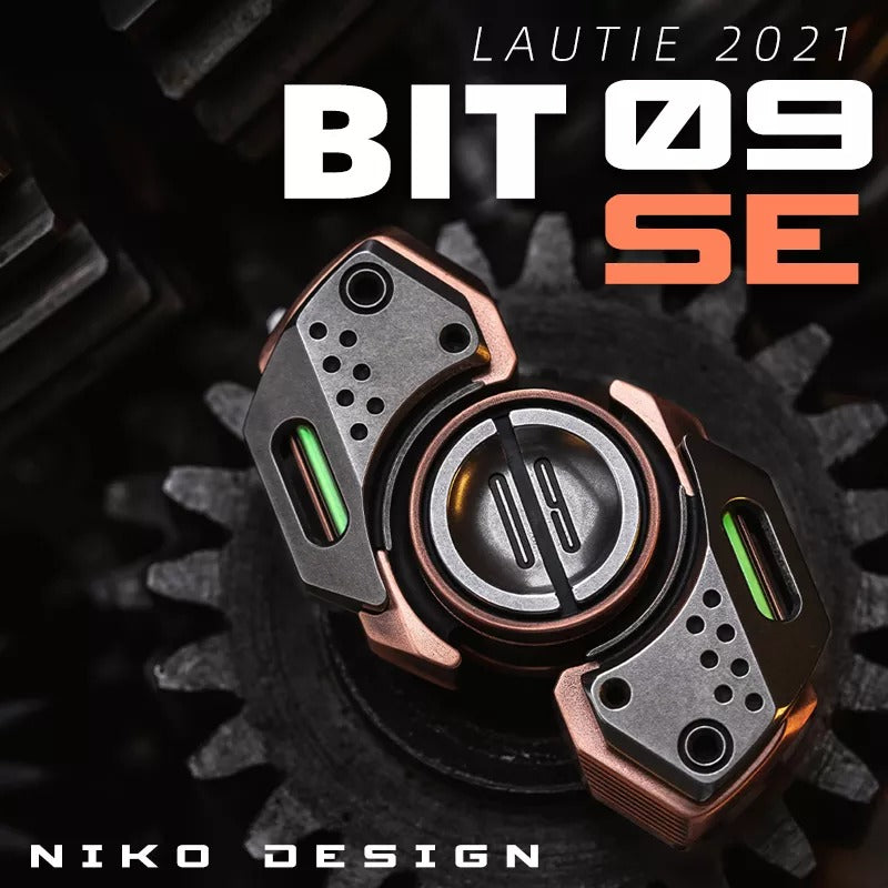 Lautie Bit 09SE Hand Gyro Spinner | Lautie Bit 09SE Hand Fidget Spinner| EDC Bit 09SE Hand Spinner for Gift and Collection