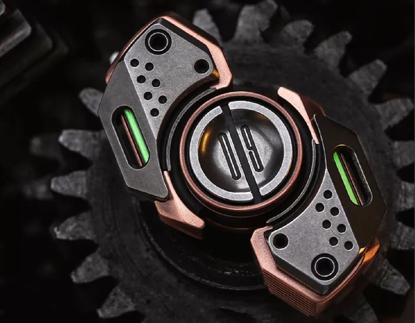 Lautie Bit 09SE Hand Gyro Spinner | Lautie Bit 09SE Hand Fidget Spinner| EDC Bit 09SE Hand Spinner for Gift and Collection