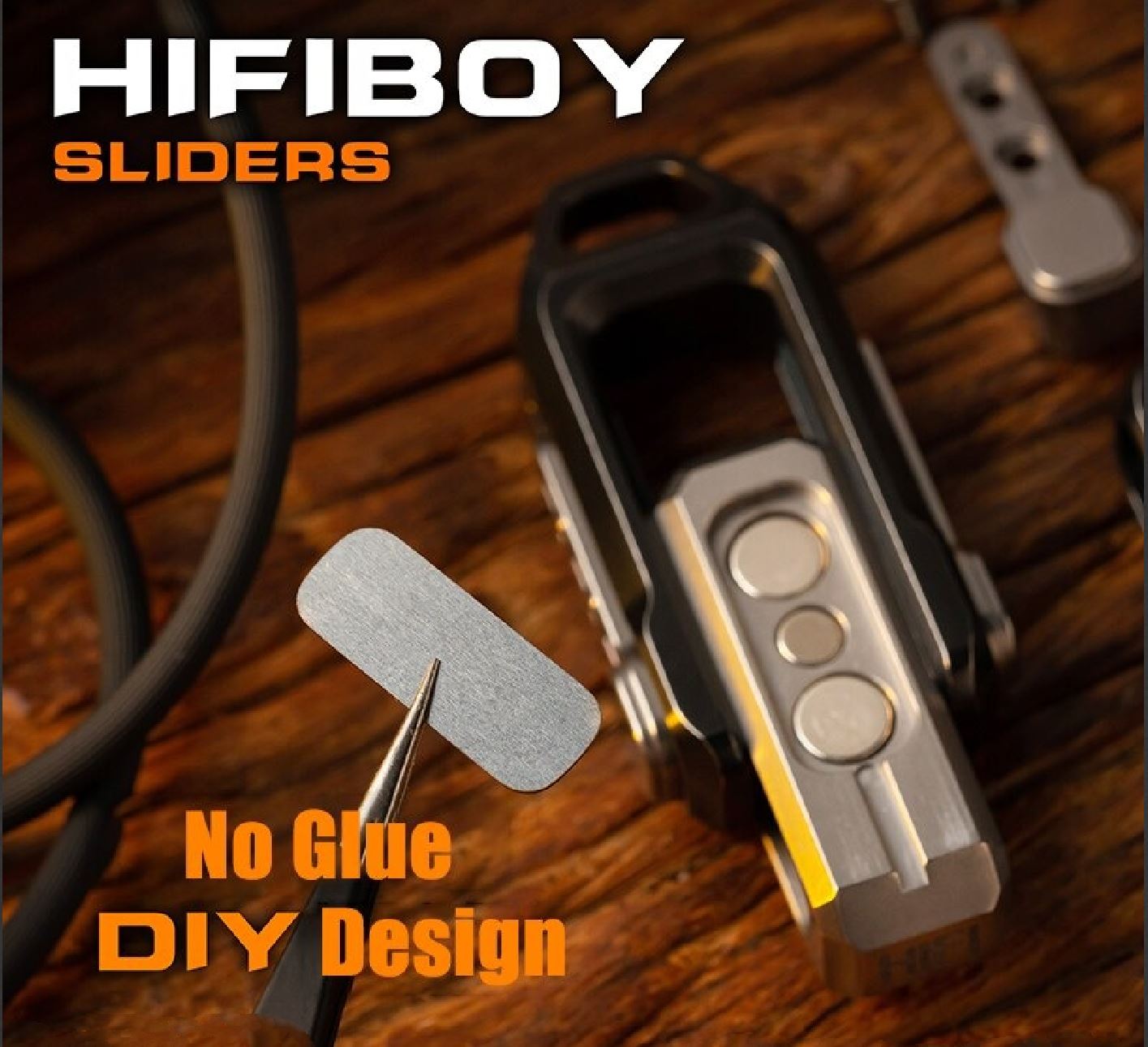 New Launching WANWU HIFIBOY Double Push Hand Haptic Push Slider | WANWU Hifiboy Edc Hand push Haptic Feel Slider for Gift & Collection