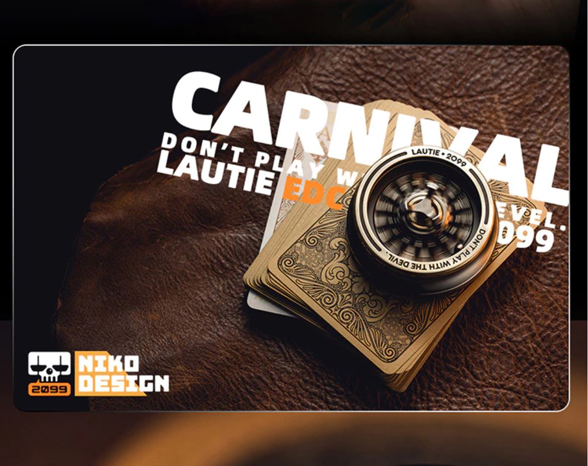 Lautie 2099 Series Lucky Turn Table Hand Gyro Spinner | Lautie Lucky Turn Table Hand Gyro Fidget for Collection and Gift