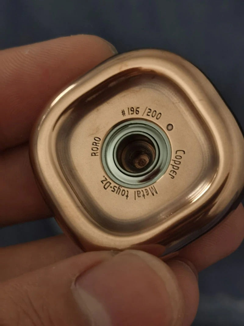 MINI Metal Hand Spinner Dz RORO | Dz RORO EDC Gyroscope Fidget Toy | Anti Stress Hand Fidget Spinner for Gift and Collection