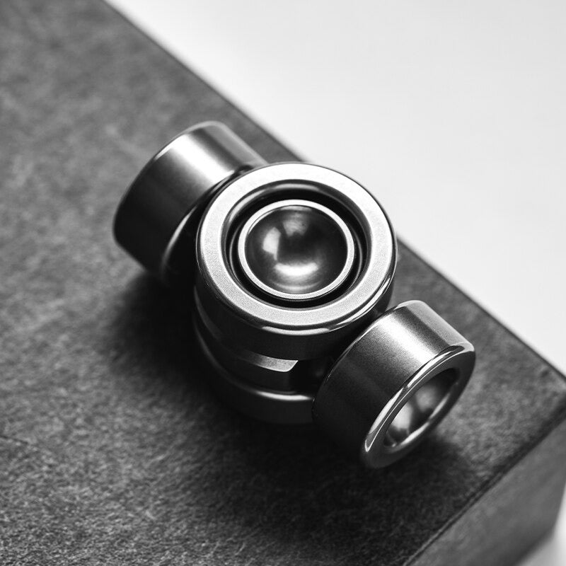 Lautie BIT00 Series Stainless Steel Hand Spinner | Lautie BIT00 Metal Gyro Hand Spinner |Lautie EDC BIT00 Hand Spinner for Gift & Collection