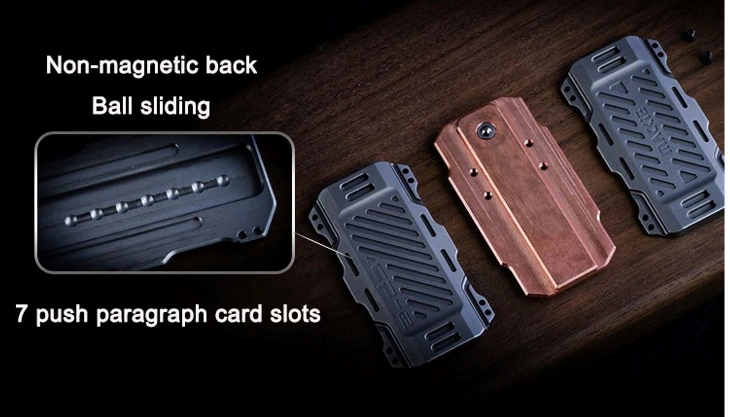 CP2S New Capsule Push Haptic Slider | New CP-2S Haptic Capsule PPB | CP-2S Card Push Pull Haptic Sound Feel Slider for Collection and Gift