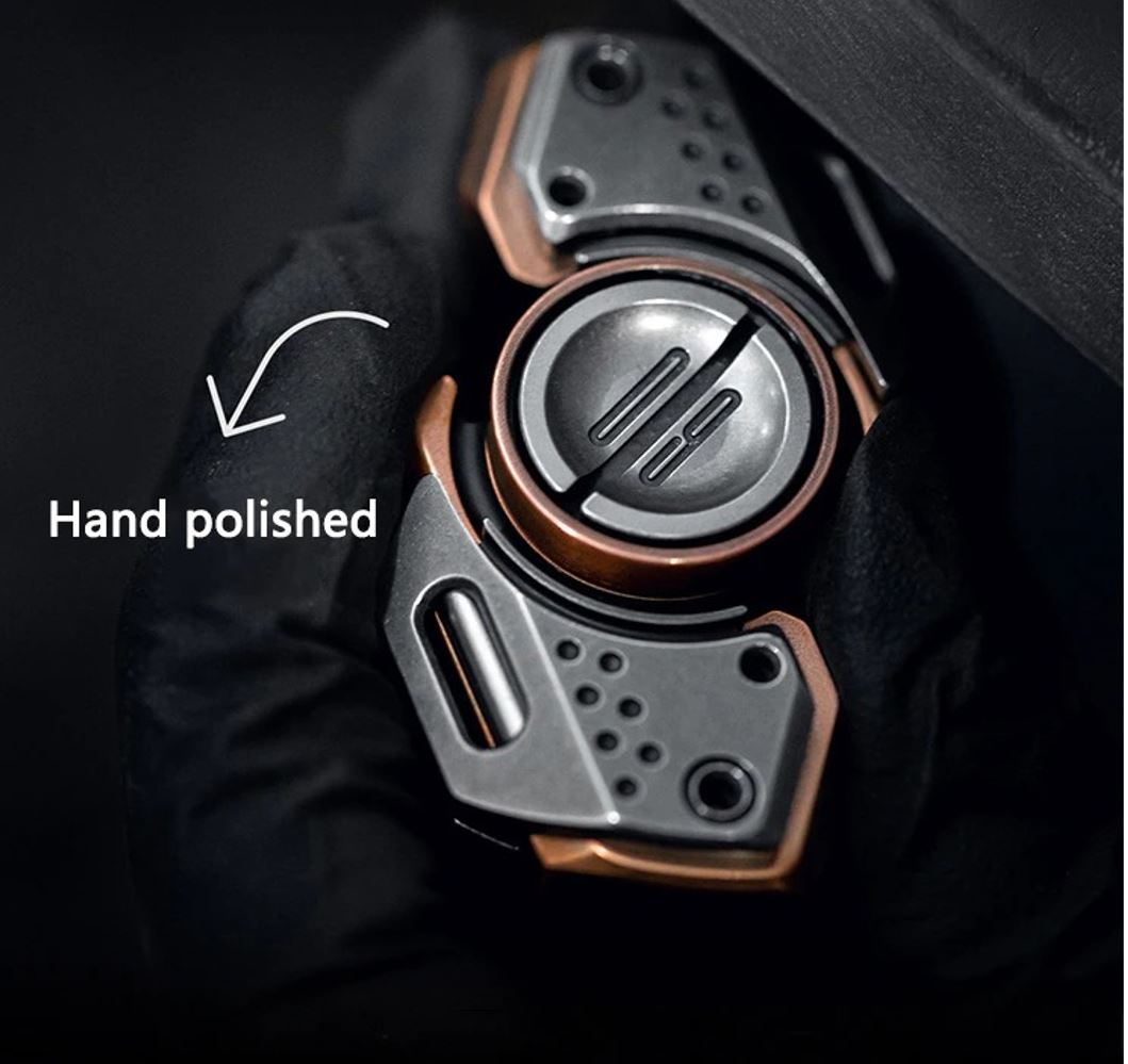 Lautie Bit 09SE Hand Gyro Spinner | Lautie Bit 09SE Hand Fidget Spinner| EDC Bit 09SE Hand Spinner for Gift and Collection