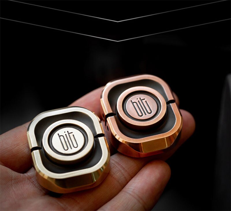 Lautie BIT 01 Metal Mini Hand Spinner | Mini Lautie BIT 01 Square Fidget Spinner| Lautie EDC Bit 01 Hand Spinner for Gift and Collection
