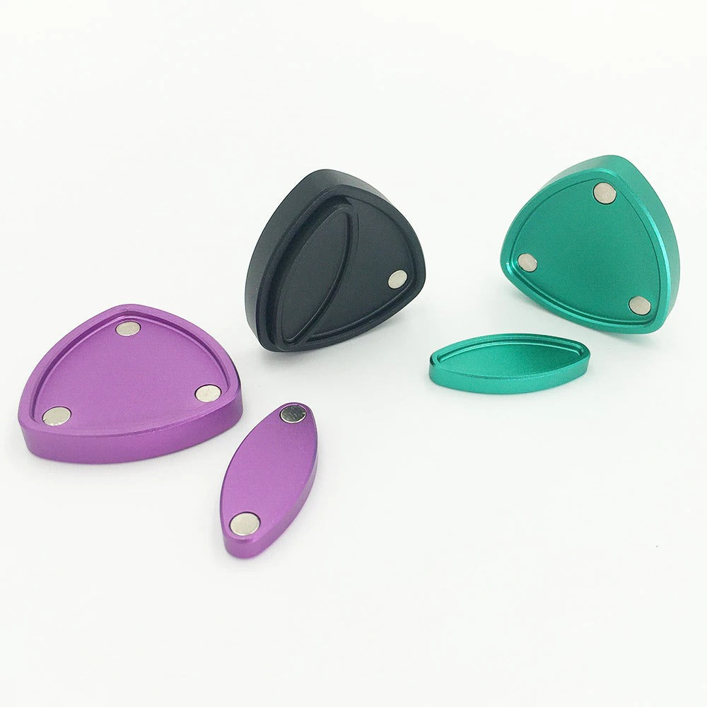 Mini Aluminum Magnetic Push Slider | Mini EDC Magnetic Hand Slider | Mini Metal Hand Push Slider for Gift and Collection