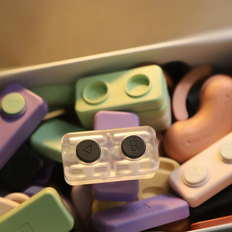 Gao Studio Mini Plastic SP-A Hand Push Slider Clicker | Mini PC SP-A Haptic Hand Push Slider | EDC PC Mini SP-A Haptic Push Slider for Gift and Collection