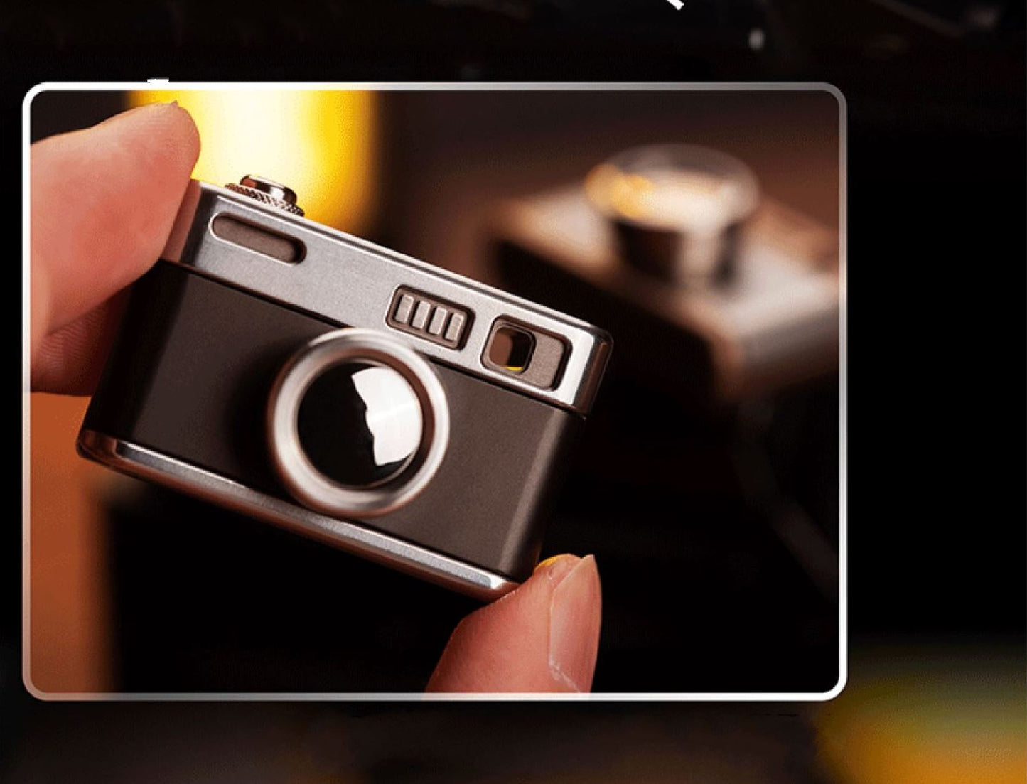 New Launching Camera Shape Mini Push Slider | New EDC Mini Camera Hand Clicker | New Mini Camera M Slider PPB for Collection and Gift