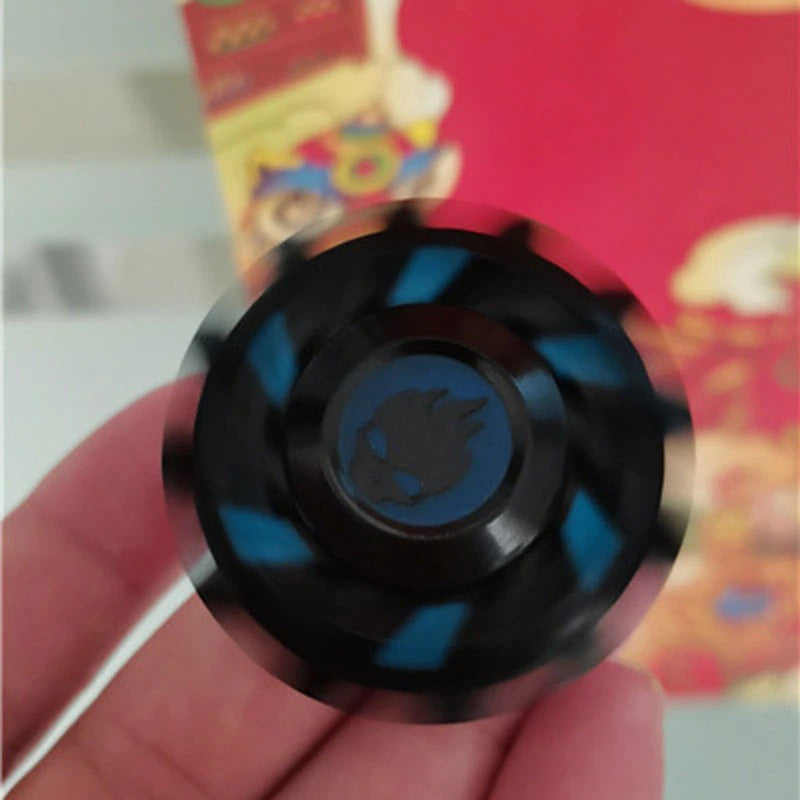 Colorful Luminous Hand Gyro Spinner | Metal Luminous Hand Fidget toys | EDC Luminous Hand Fidget Spinner for Fun and Gift Collection