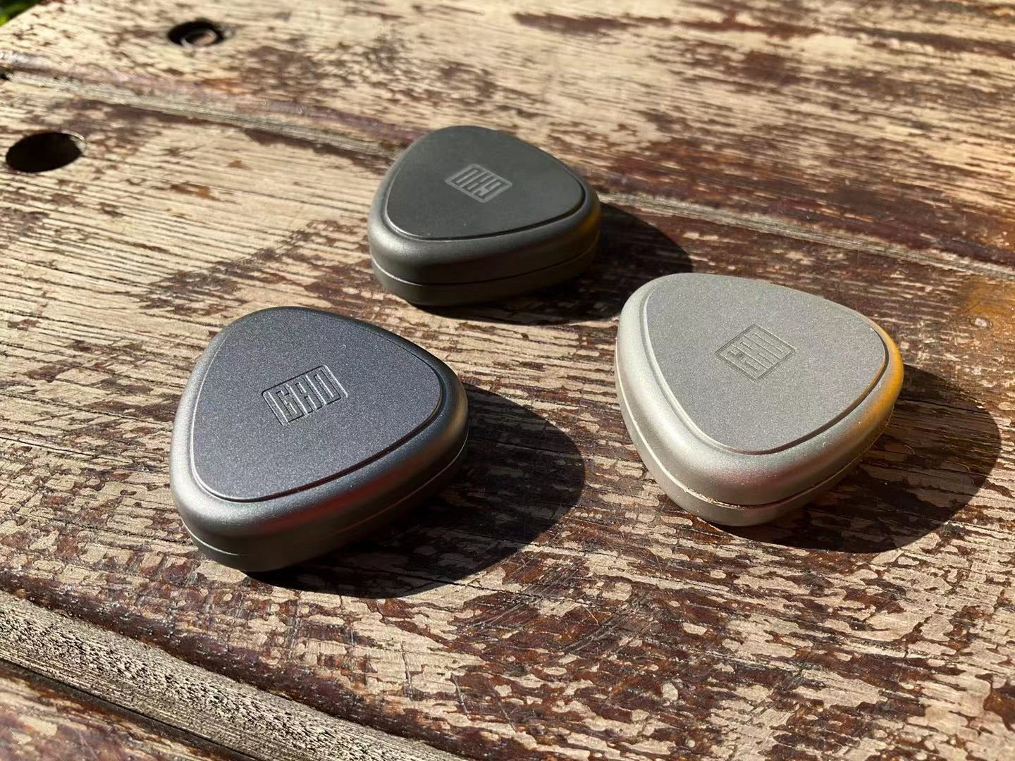 New Gao Studio Rock Rice Ball | Rice Ball 2.0 Hand Push Haptic Slider | EDC Hand Slider for Collection and Gift