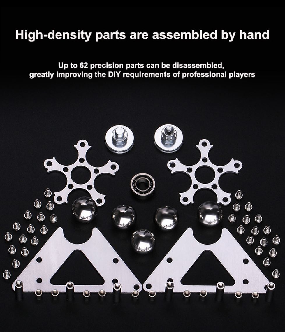 New Hot Fidget Desktop Rotation Spinner | New Desktop Rotation Flywheel Gyro Spinner for Gift and Collection
