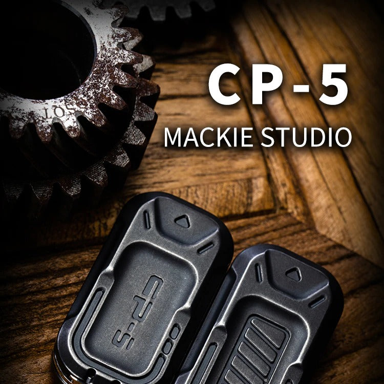 New Mackie Hand Push Slider Push Pop | Mackie CP-5 Hand Fidget Spinner Finger Push Decompression | CP-5 EDC Push Slider for Gift and Collection