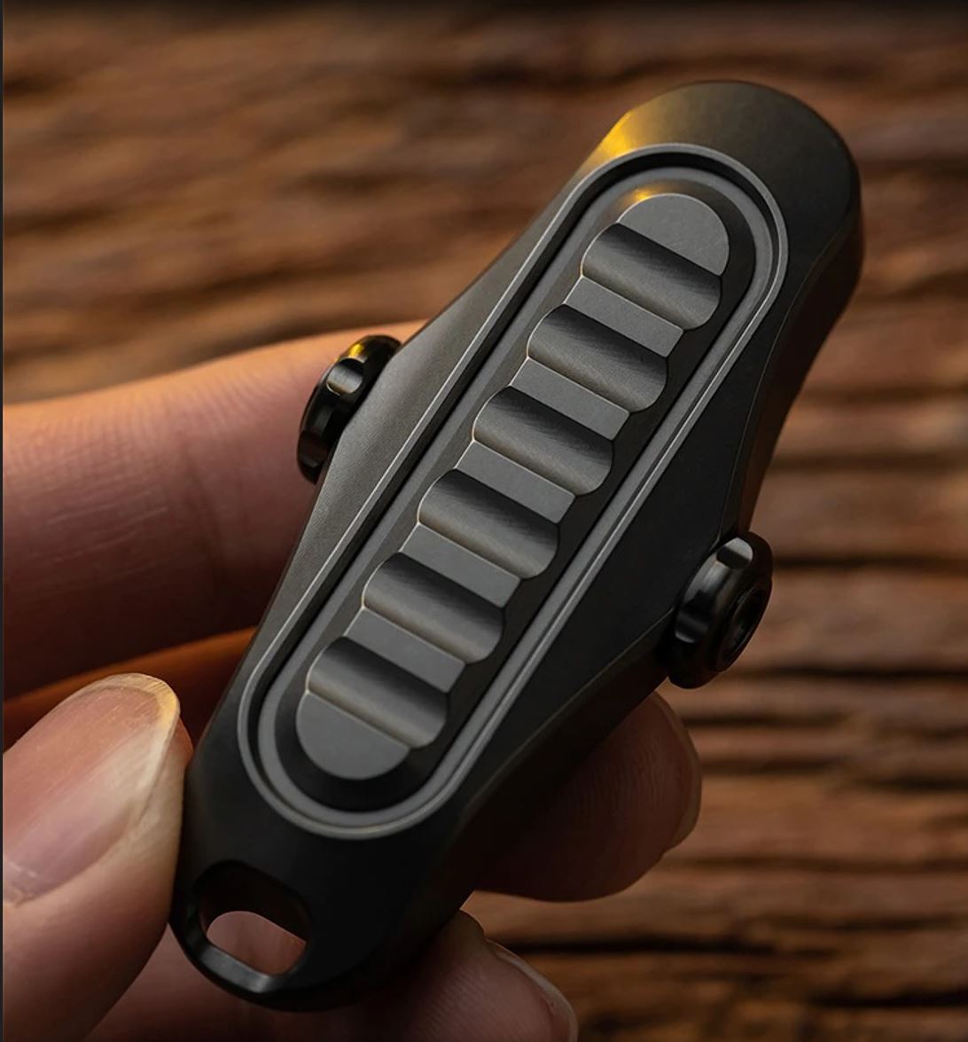New Launching WANWU TRAPBOY Hand Push Slider | WANWU EDC TRAPBOY Hand Slider | WANWU Ppb Metal Hand Push Slider for Collection & Gift