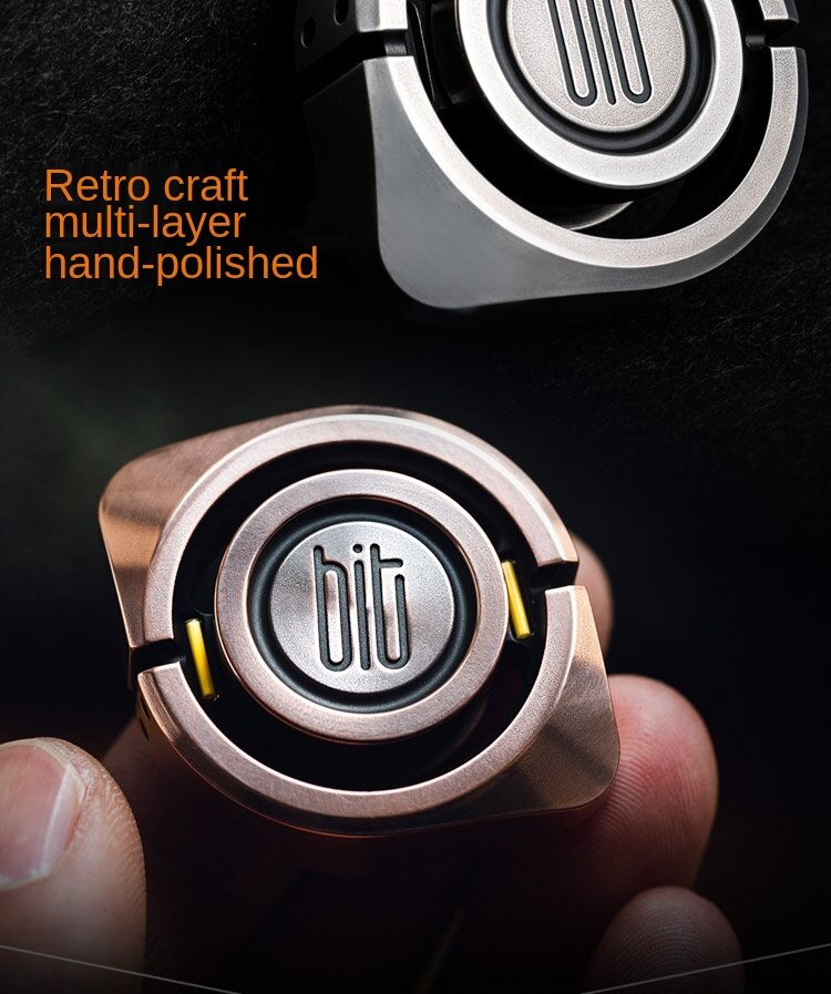 Lautie Bionic Pupil BIT 04 Mini Hand Spinner | Lautie Mini BIT 04 Fidget Spinner| EDC Bit 04 Hand Spinner for Gift and Collection