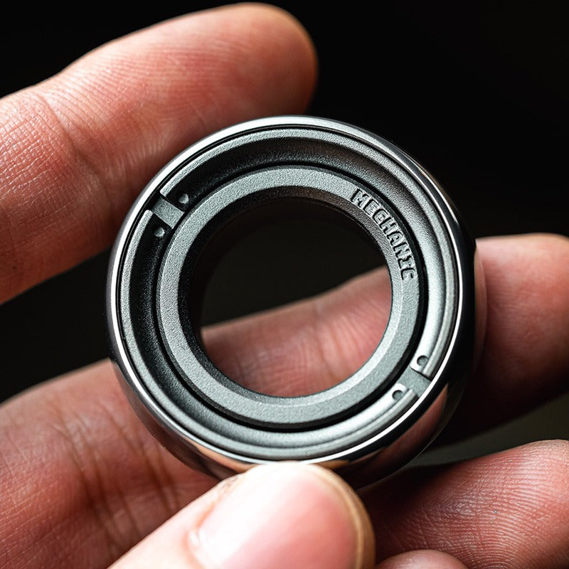 New Launching Lautie SpyWar Mechanic C Stainless Steel Ring Hand Finger Spinner | Lautie Mechanic C Finger Ring Spinner for Gift and Collection