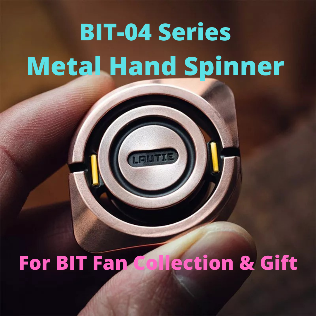Lautie Bionic Pupil BIT 04 Mini Hand Spinner | Lautie Mini BIT 04 Fidget Spinner| EDC Bit 04 Hand Spinner for Gift and Collection