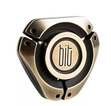 Lautie BIT 03 Metal Mini Triangular Hand Spinner | Mini BIT 03 Hand Fidget Spinner| EDC Bit 03 Hand Spinner for Gift and Collection