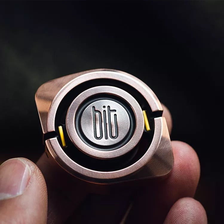 Lautie Bionic Pupil BIT 04 Mini Hand Spinner | Lautie Mini BIT 04 Fidget Spinner| EDC Bit 04 Hand Spinner for Gift and Collection