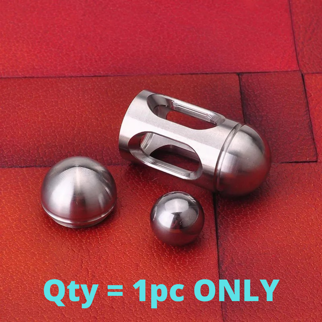 Mini Cylindrical Stainless Steel Hand Spinner | Metal Small Anti Stress Hand Fidget Spinner | EDC Metal Hand Fidget for Gift and Collection