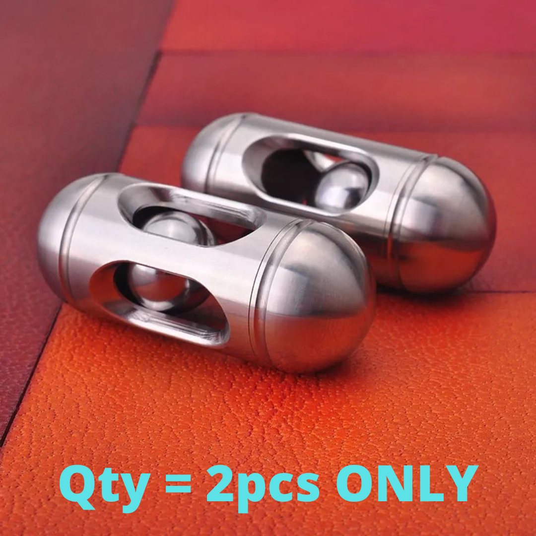 Mini Cylindrical Stainless Steel Hand Spinner | Metal Small Anti Stress Hand Fidget Spinner | EDC Metal Hand Fidget for Gift and Collection