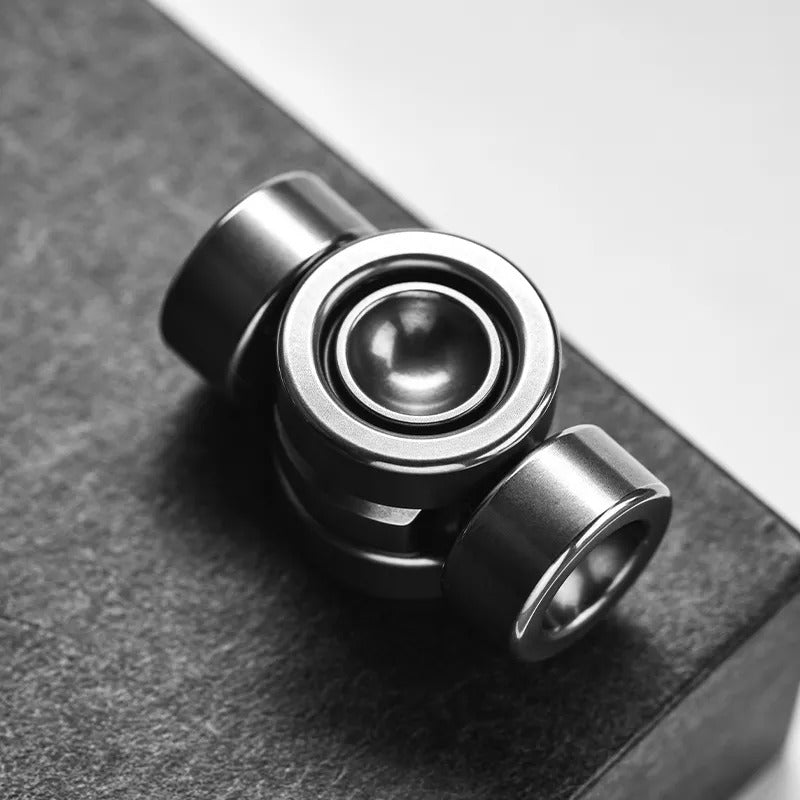 Lautie BIT00 Series Stainless Steel Hand Spinner | Lautie BIT00 Metal Gyro Hand Spinner |Lautie EDC BIT00 Hand Spinner for Gift & Collection
