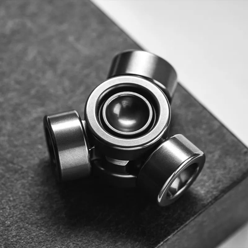 Lautie BIT00 Series Stainless Steel Hand Spinner | Lautie BIT00 Metal Gyro Hand Spinner |Lautie EDC BIT00 Hand Spinner for Gift & Collection