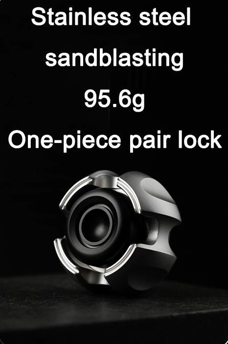 Lautie C-Nano Noiz Gyro PEI Hand Spinner | Lautie Classic C-Nano Stainless Steel Gyro Fidget for Collection and Gift